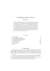 Leaky Quantum Graphs: A Review Paper | L A 1