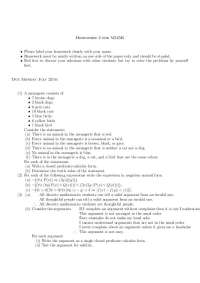 Homework 3 Questions - Discrete Mathematics | M 325K