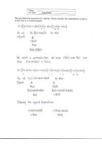 2 Solved Problems on Discrete Mathematics - Quiz | M 325K