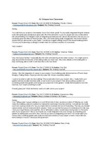 Critiques on Ashley's SL Project: Integrating Nature and Architecture - Prof. Jerome F. Bu