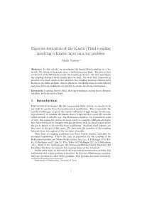 Asymptotic Analysis of a Kinetic Layer Problem: Shock and Riemann Solutions