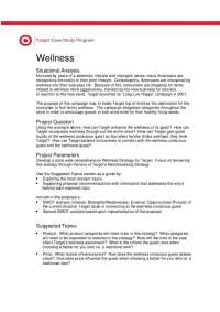 Target Case Study Program - Retail Management | BA 495