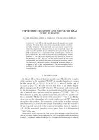 Hyperbolic Geometry in Real Cubi of Surfaces | J 131P