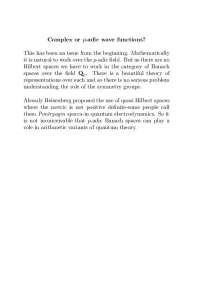 Exploring the Role of Banach Spaces in Quantum Theory: From Heisenberg to Feynman-Kac