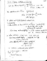 Handwritten Notes on Lagrange Multipliers and Sensitivity | MATH 5750 ...