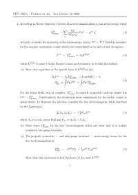 Noether's Theorem and Stress-Energy Tensors in Electromagnetism