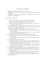 M325K Homework 3: Probability and Combinatorics