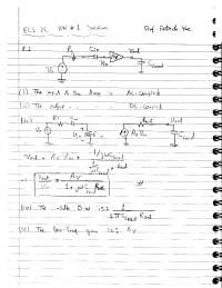 Homework 1 Solutions - Circuit Devices and Systems | ECE 2C - Docsity