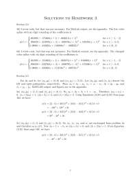 Solutions to Homework 3 - Introduction to Numerical Analysis I | MATH ...
