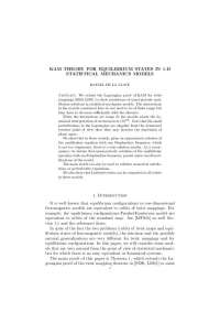 Statistical Mechanics Models - Boundaries and Dilemmas | SOC 352M