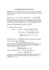 Proof of the Existence of Best Approximation in Normed Linear Spaces