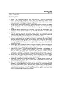 Interest Groups: Definition, Categorization, Theories, and Influence in American Politics