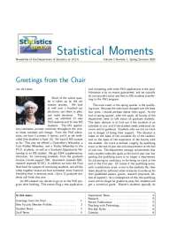 UCLA Statistics Department Newsletter: Spring/Summer 2003