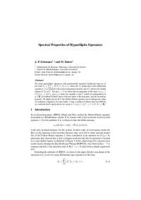 Spectral Properties of Hypoelliptic Operators | N S 0