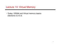 Lecture Slides on Virtual Memory - Computer Architecture | CS 6810 ...