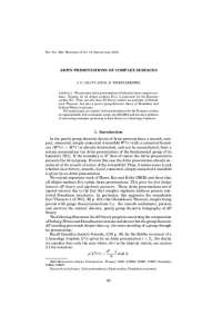 Artin Presentations of Elliptic Surfaces: Bridging Algebraic Geometry and AP Theory
