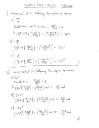 Preparation For Calculus Solved Assignment 4 M 305g Docsity