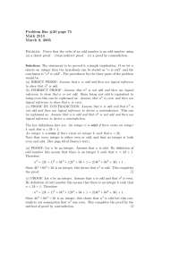 Problems on Discrete Mathematical Structures - Practice Assignment 6 ...