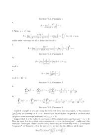 Solved Practice Problems - Complex Analysis for Applications | MATH 132 ...