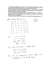 Solution to Final Exam for Physical Chemistry | CH 440 - Docsity