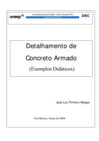 Concreto Armado Exercícios