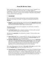 Introduction to Microeconomics - Review Sheet | ECON 201 - Docsity