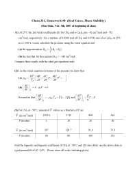 Calculate the Pressure Using Viral Equations in Physical Chemistry ...