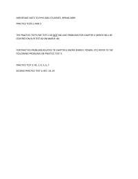 Practice Exam 1 with Solutions for General Physics | PHYS 2001 - Docsity