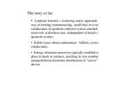 Understanding the Buttiker Formula: A Four-Terminal Example of Quantum Transport