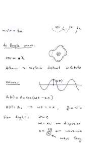 Introductory Lecture on Born Model, De Broglie Wave - Quantum Chemistry | CHM 545