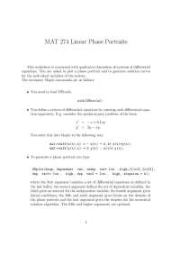 Analyzing Solution Curves and Direction Fields of Linear Differential Equations