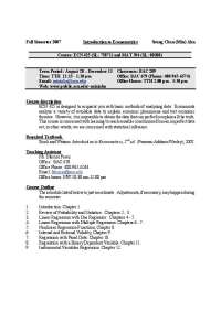 Final Exam Study Guide - Introduction to Econometrics | ECN 425