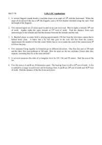 6 Questions on Homework - Precalculus | MAT 170