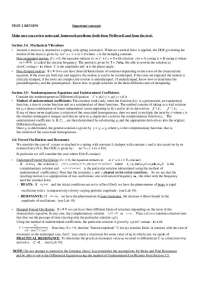 Exam 2 for Modern Differential Equations | MAT 275