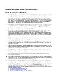 7 Questions on Women in Other Culture - Assignment 7 | ASB 211