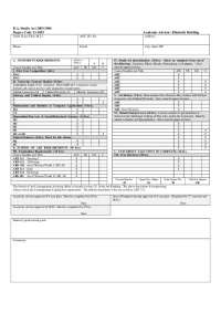 B.A. Studio Art Degree Checksheet 2003-2004