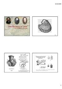 The Development of Geology: Early Discoveries and Theories - Prof. John Lynch