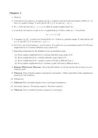Convergence and Cauchy Sequences in Real Analysis - Prof. Hendrik Kuiper