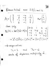 Brauer-Nohel Method - Differential Equations - Handwritten notes | MAT 475