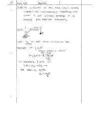 Problems on Vibration Analysis - Homework 3 | MAE 415