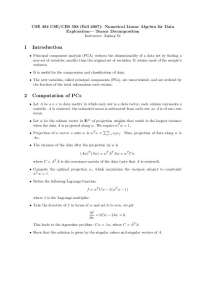 Numerical Linear Algebra for Data Exploration: Sensor Decomposition | CBS 598