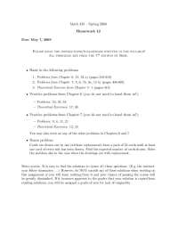 Homework 12 Problems - Introduction to the Theory of Probability | MATH 431