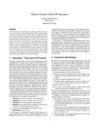 Efficient Variants of the ICP Algorithm | EECS 598 - Docsity