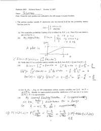 Midterm Exam with Solutions - Engineering Statistics | STAT 305 | Exams ...