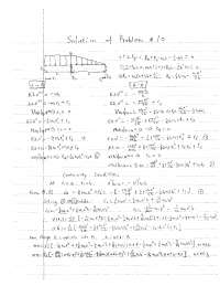 Mechanics of Solids - Problems with Solutions | MEEG 215 - Docsity