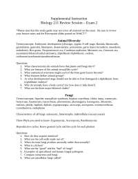 Exam 2 Review Sheet for Principles of Biology I | BIOL 211 - Docsity