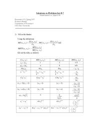 Solutions to Problem Set 7 - Intermediate Microeconomics | ECON 301 ...