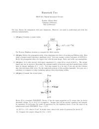 Digital Integrated Circuits - 5 Questions of Homework 2 | EECS 312 ...