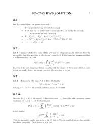 Homework 5 with Solutions - Theory of Probability and Statistics I ...