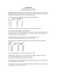 Assignment 3 with Solutions for Principles of Microeconomics | ECON 101 ...